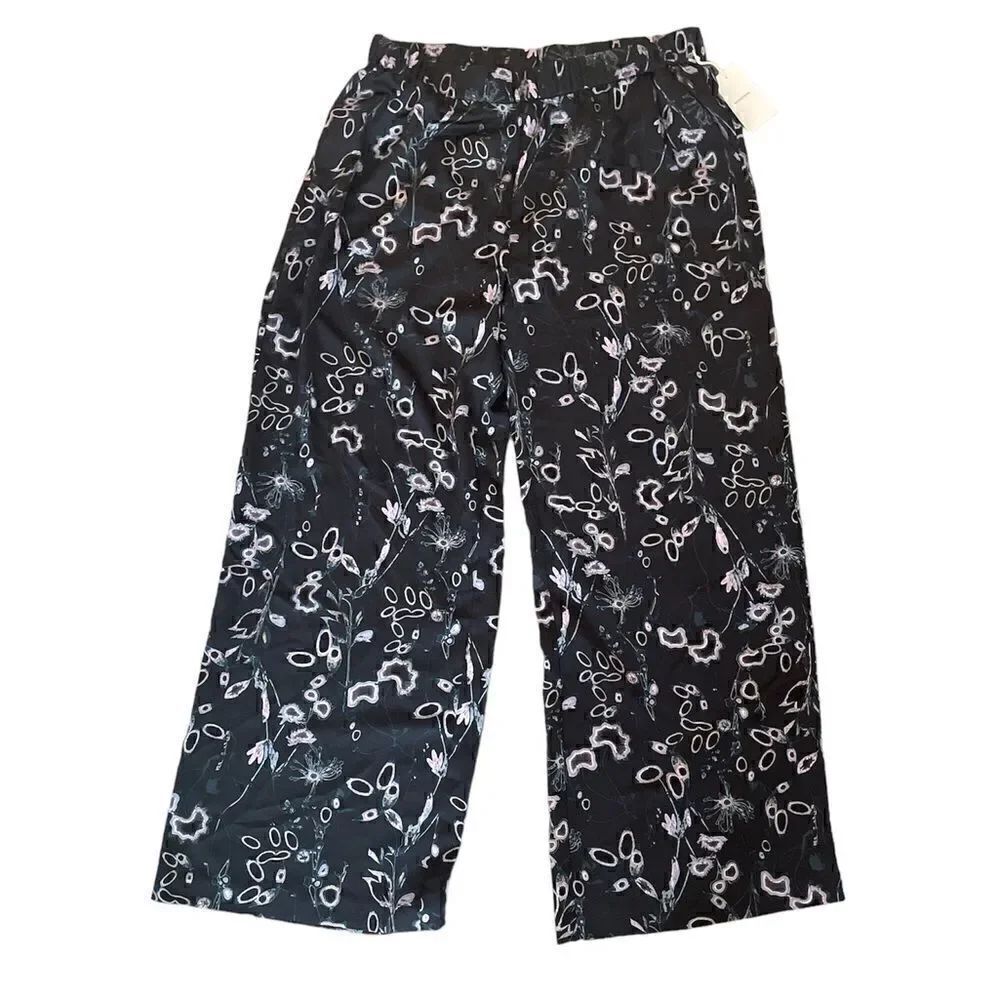 Nordstorm wide leg floral pants XL - Picture 2 of 9